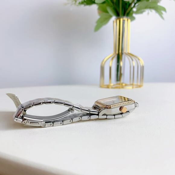 NWT Fossil BQ3907 Colleen Three-Hand Two-Tone Stainless Steel Watch - Picture 7 of 9